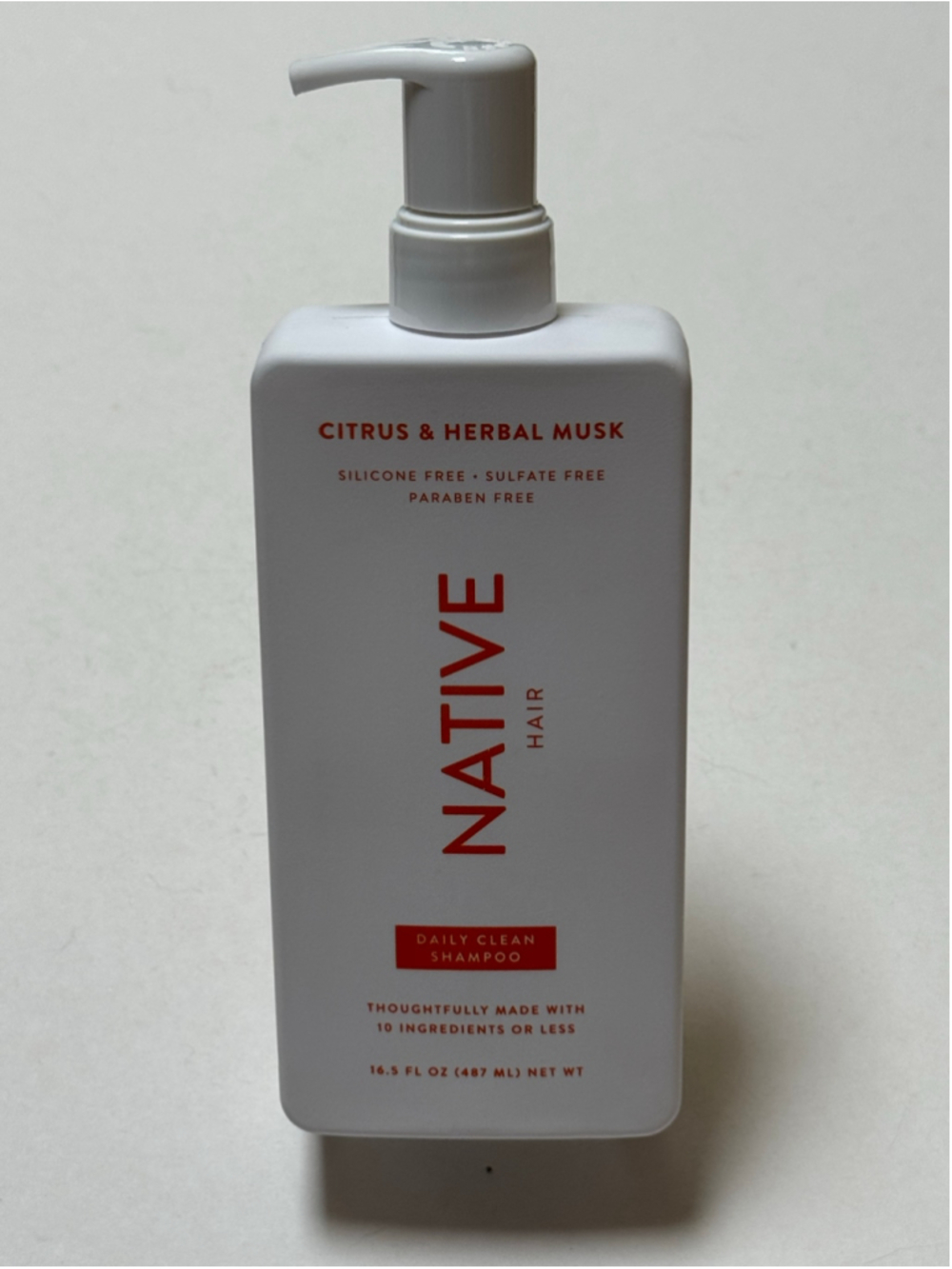 Native Citrus & Herbal Musk Daily Clean Shampoo 16.5 fl oz NEW